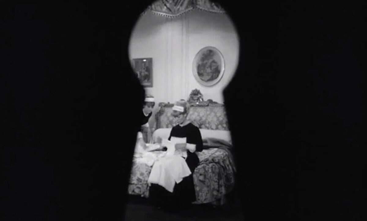 Plano con ojo de cerradura. JUDEX. Georges Franju. estrellamillansanjuan.es