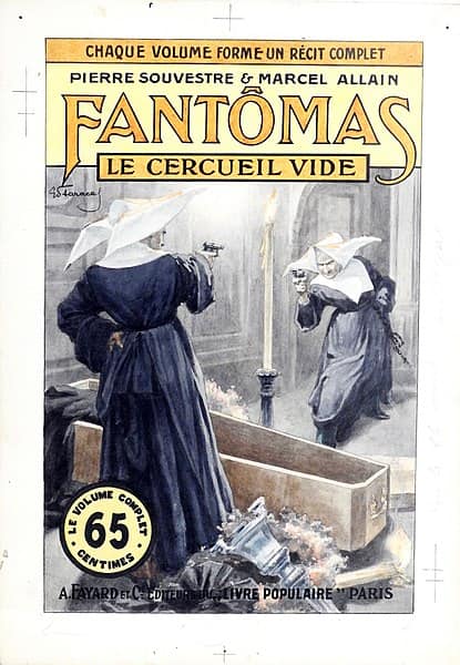 Libro Pierre Souvestre y Marcel Allain. Fantômas. Le cercueil vide. JUDEX. Georges Franju. estrellamillansanjuan.es