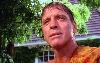 Viaje homérico hacia el fracaso americano. THE SWIMMER (1968) de Frank Perry 9 The Swimmer - Lancaster mojado primer plano toalla