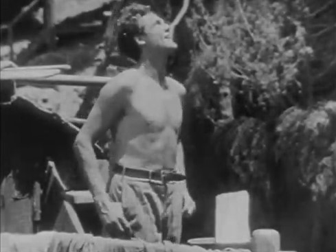 Fotograma insertado en The River por la pérdida de metraje.