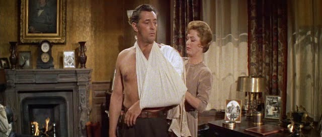 "Home from the Hill" (1960). Con él llegó el escándalo. Robert Mitchum y Eleanor Parker. EL MELODRAMA CLÁSICO NORTEAMERICANO. estrellamillansanjuan.es