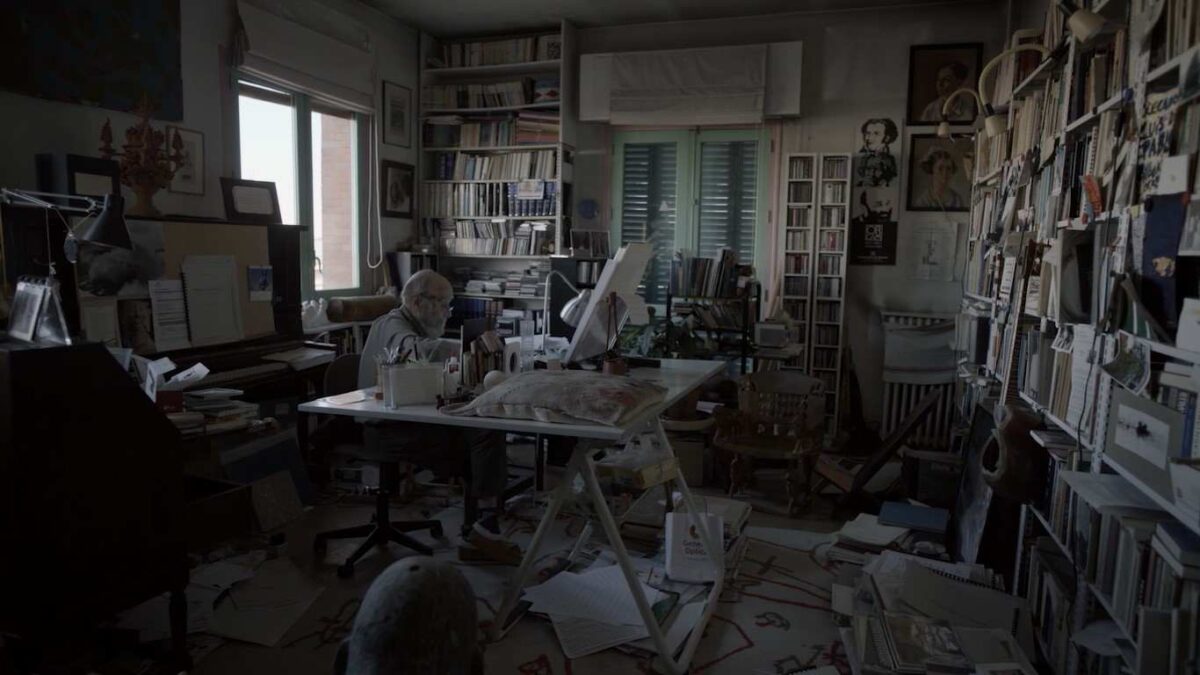 Estudio abigarrad de la casa de Luis de Pablo. DÉJAME HABLAR. Samuel Alarcón. estrellamillansanjuan.es