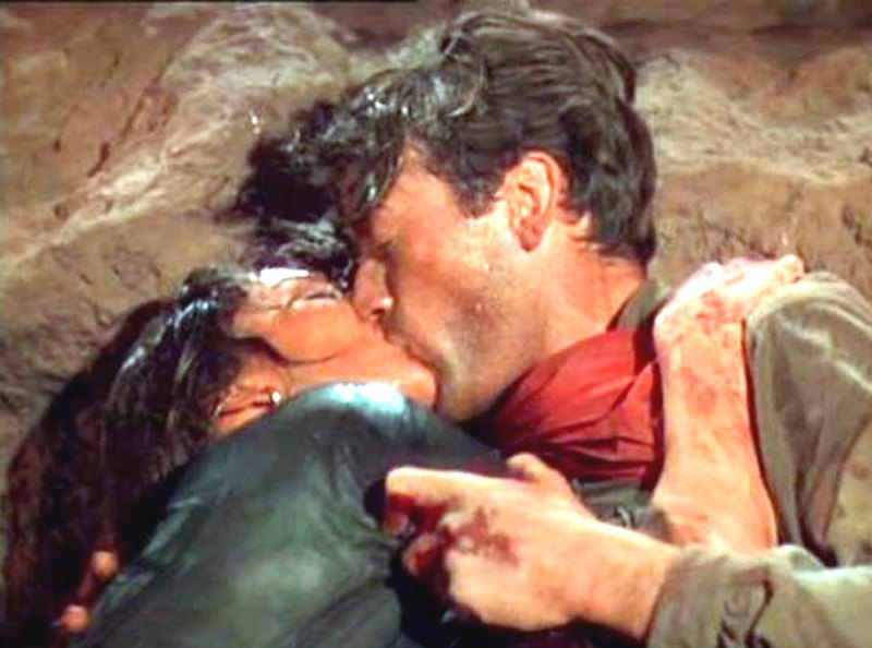 "Duel in the sun" (1948). King Vidor. Jennifer Jones y Gregory Peck. EL MELODRAMA CLÁSICO NORTEAMERICANO. estrellamillansanjuan.es