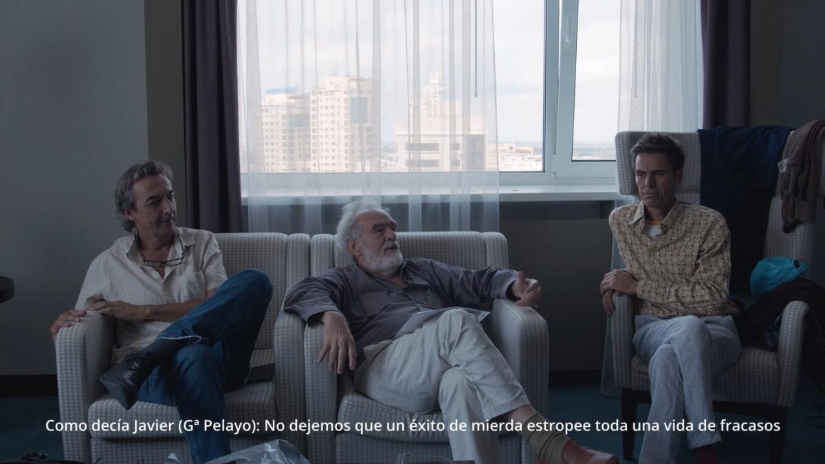 Josema García-Pelayo, Gonzalo y Jeri Iglesias en entrevista. El año de las 10+1 películas. Carlos Escolano. estrellamillansanuan.es