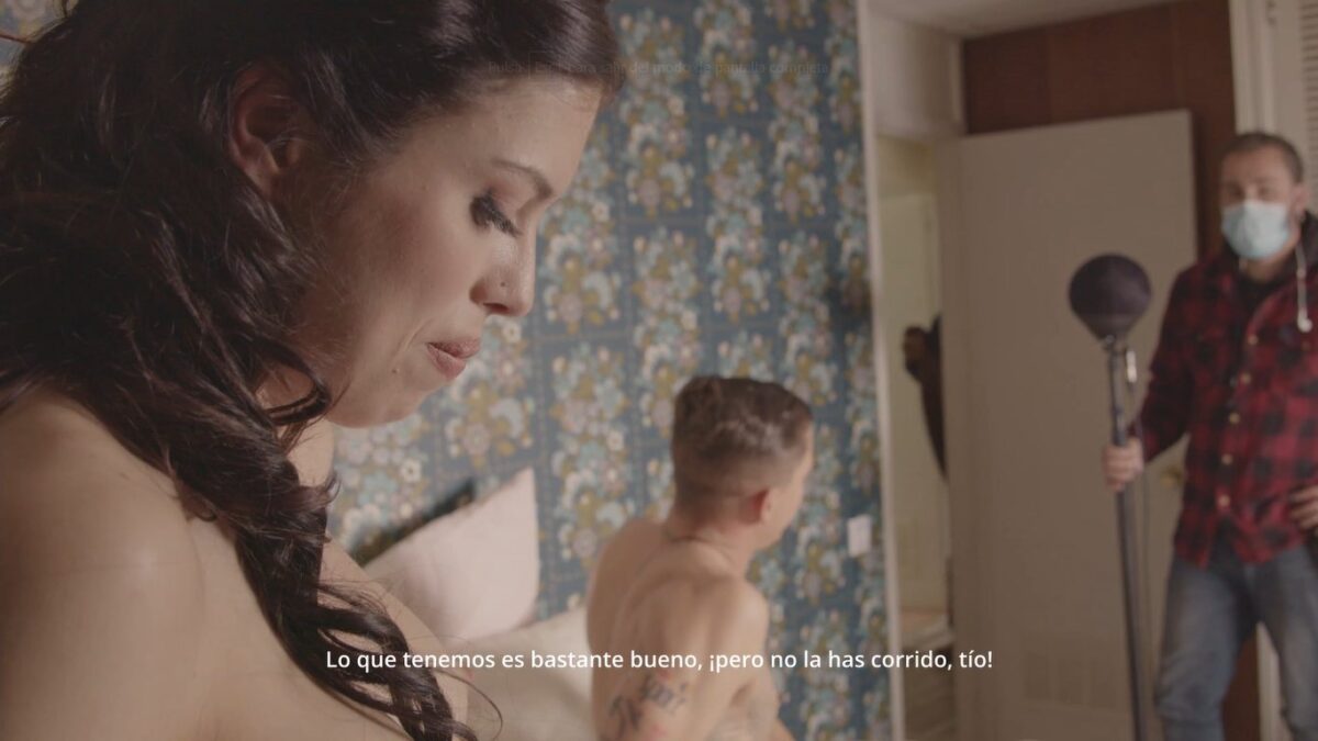 Macarena Lewis y Saúl de la Roca en Tu coño. El año de las 10+1 películas. Carlos Escolano. estrellamillansanuan.es