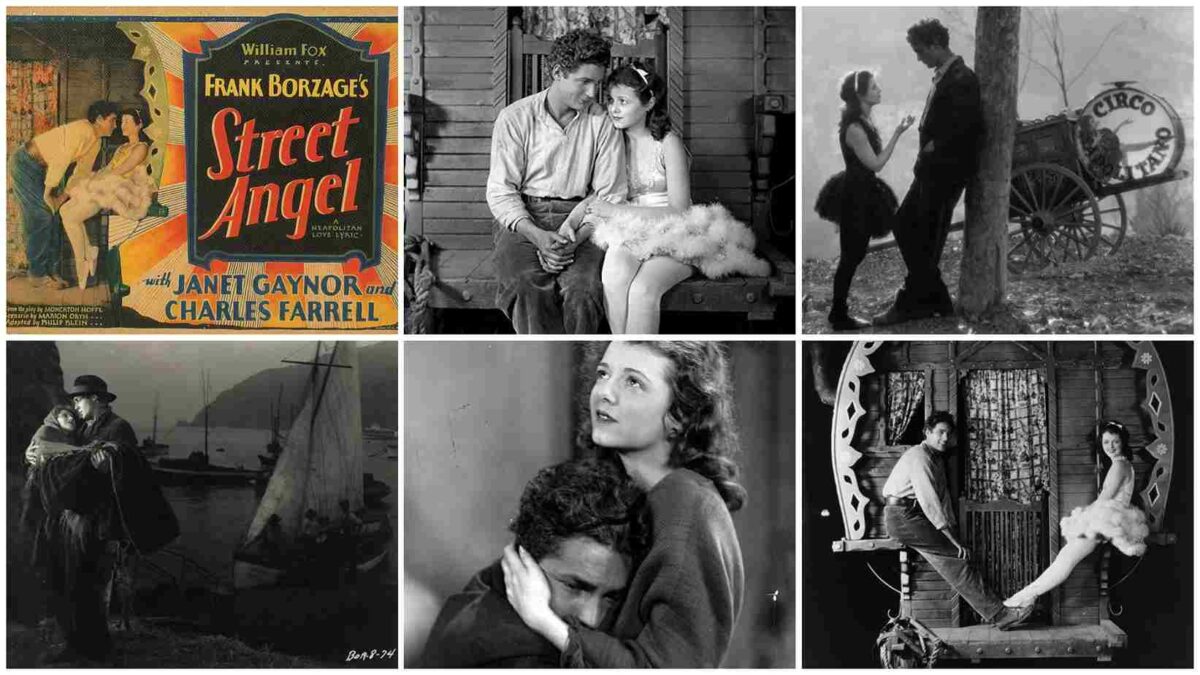 Collage de fotogramas. Street Angel. estrellamillansanjuan.es