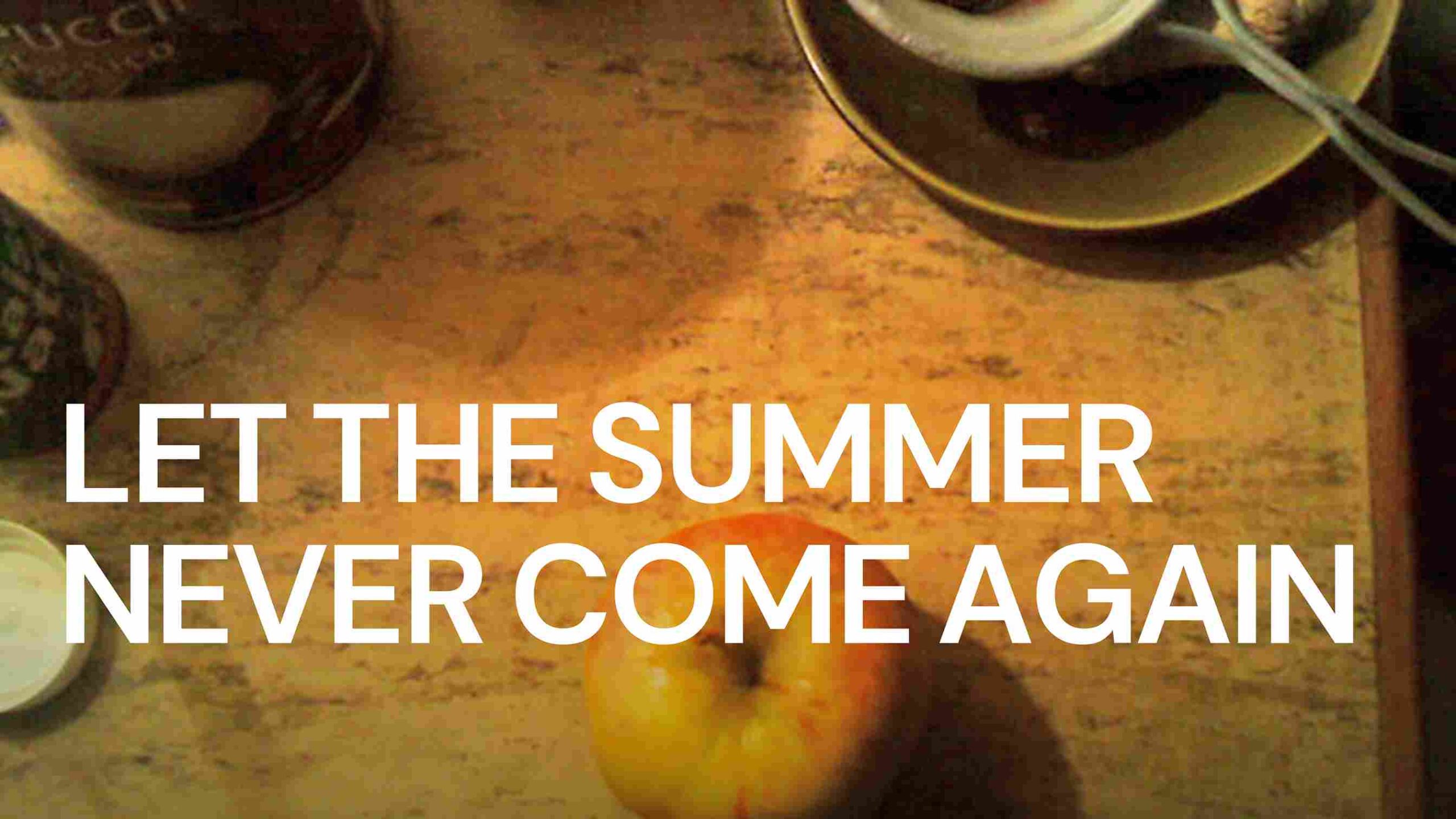 Cartel Let The Summer Never Come Again. Alexandre Koberidze. estrellamillansanjuan.es