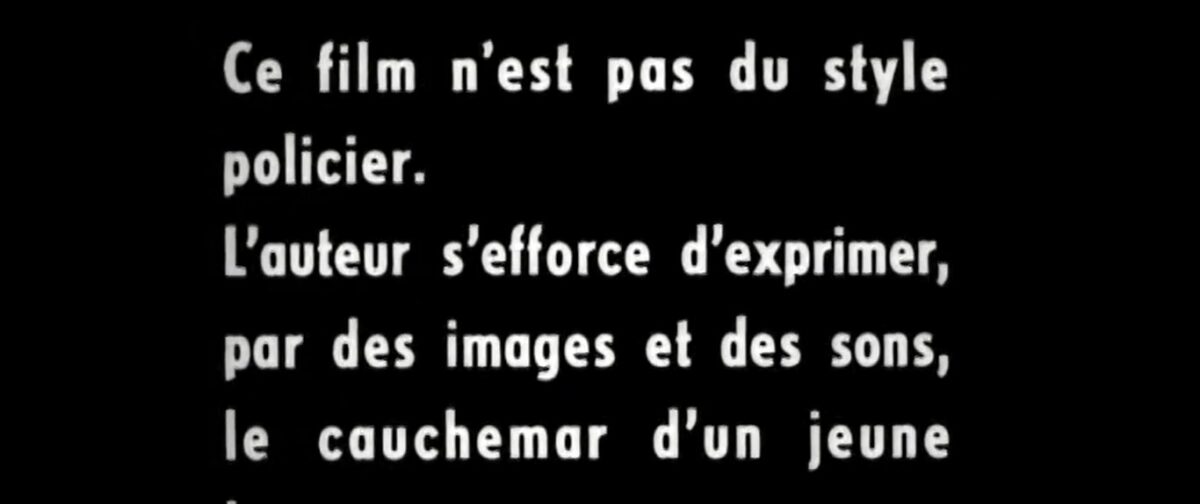PICKPOCKET (1959) de Robert Bresson 2 Comienzo avisando de un policíaco atípico. Pickpocket. Robert Bresson. estrellamillansanjuan.es