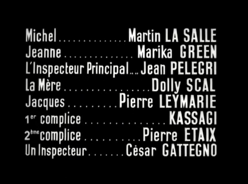 PICKPOCKET (1959) de Robert Bresson 12 Créditos. Pickpocket. Robert Bresson. estrellamillansanjuan.es