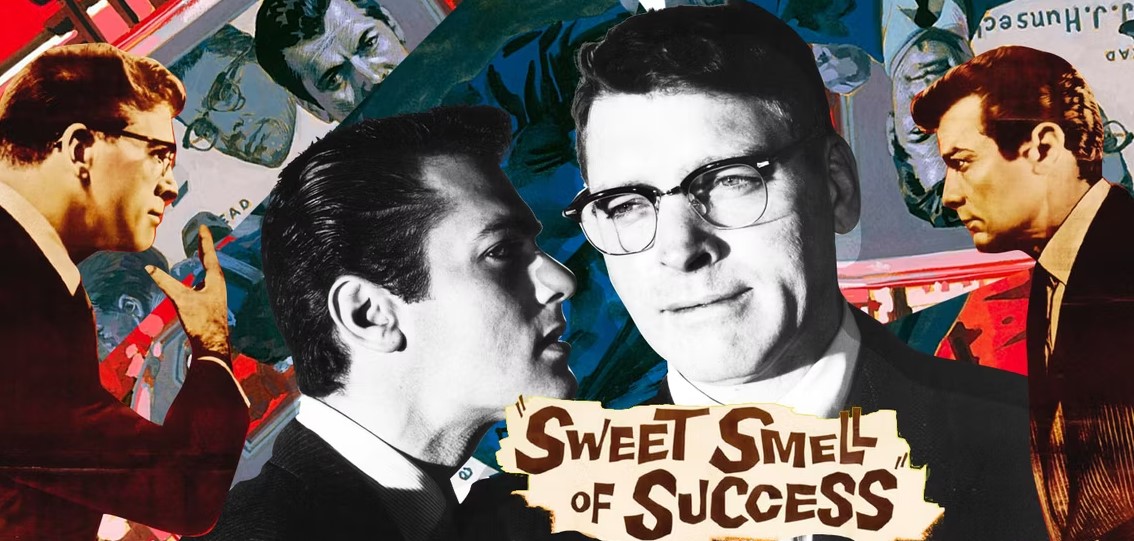 Fotocomposición Chantaje en Broadway (Sweet Smell of Succes). Alexander Mackendrick. estrellamillansanjuan.es