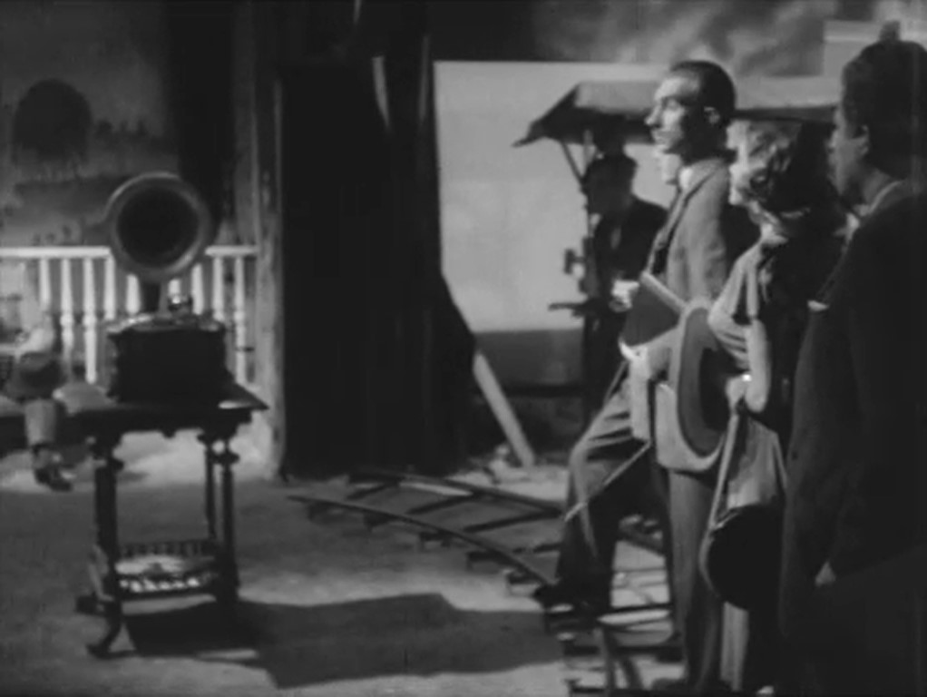 Rodaje de película. Vida en sombras. Llobet Gràcia.