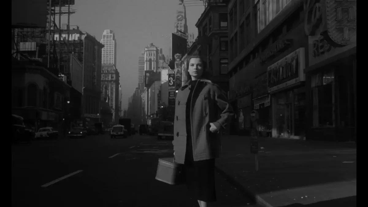 Hermana de Hunsecker liberada al final de la película. Chantaje en Broadway (Sweet Smell of Succes). Alexander Mackendrick. estrellamillansanjuan.es