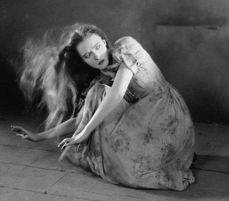 Lillian Gish (Letty) en The Wind.