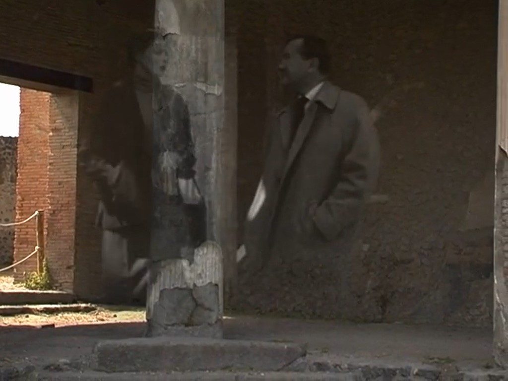  Viaggio in Italia (1954) de Roberto Rosselini. Desencuentro en Pompeya. Antes y en la actualidad. La ciudad de los signos. Samuel Alarcón. estrellamillansanjuan.es