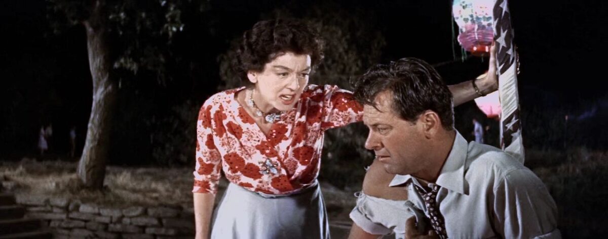 Bronca a Hal (Holden) tras fiesta. Picnic. Joshua Logan. estrellamillansanjuan.es