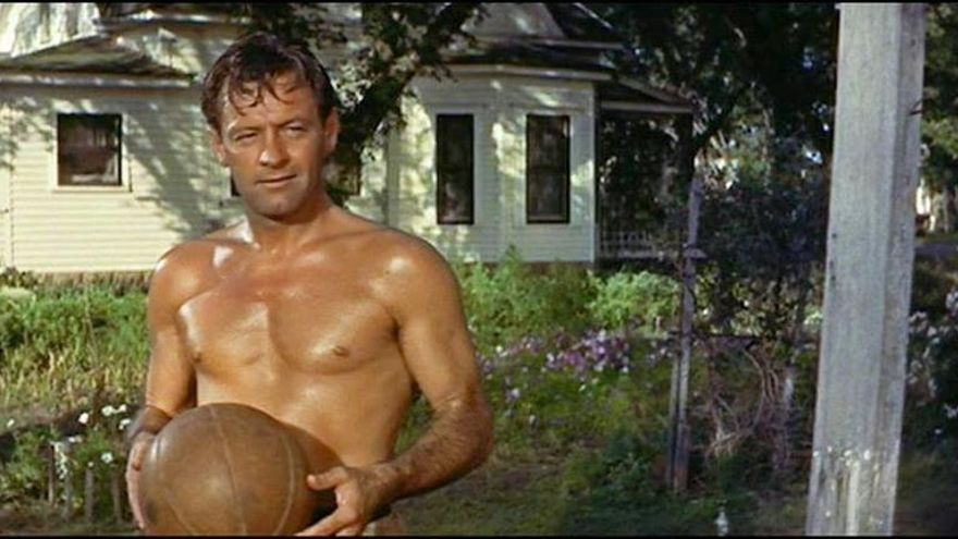 PICNIC (1955) de Joshua Logan 2 Hal Carter (William Holden) sensual sin camiseta. Picnic. Joshua Logan. estrellamillansanjuan.es