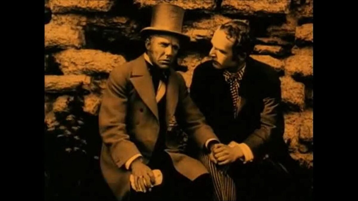 PRAESIDENTEN (1919) de Carl Theodor Dreyer. 2 Karl Victor y su padre. Praesidenten (El presidente). C.T. Dreyer. estrellamillansanjuan.es