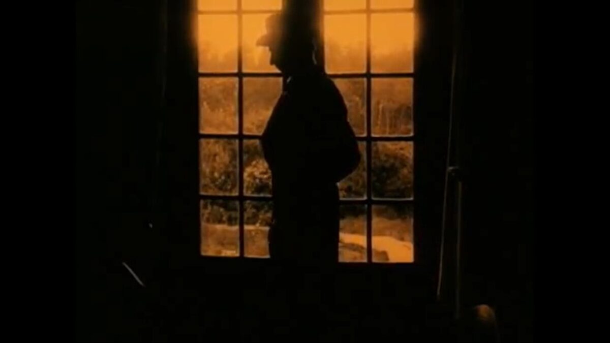 Imagen contraluz ventanal. Praesidenten (El presidente). C.T. Dreyer. estrellamillansanjuan.es