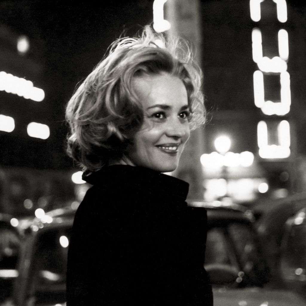 Jeanne Moreau en "Ascenseur pour l’échafaud” (1958). Louis Malle. El Polar francés. estrellamillansanjuan.es