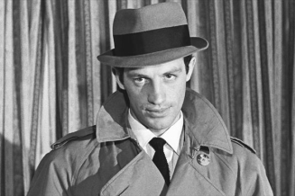 Jean-Paul Belmondo en Le Doulos (1962). Jean-Pierre Melville. El Polar francés. estrellamillansanjuan.es