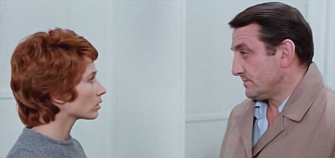 Marlène Jobert y Lino Ventura en "Dernier domicile connu" (1970). El Polar francés. estrellamillansanjuan.es