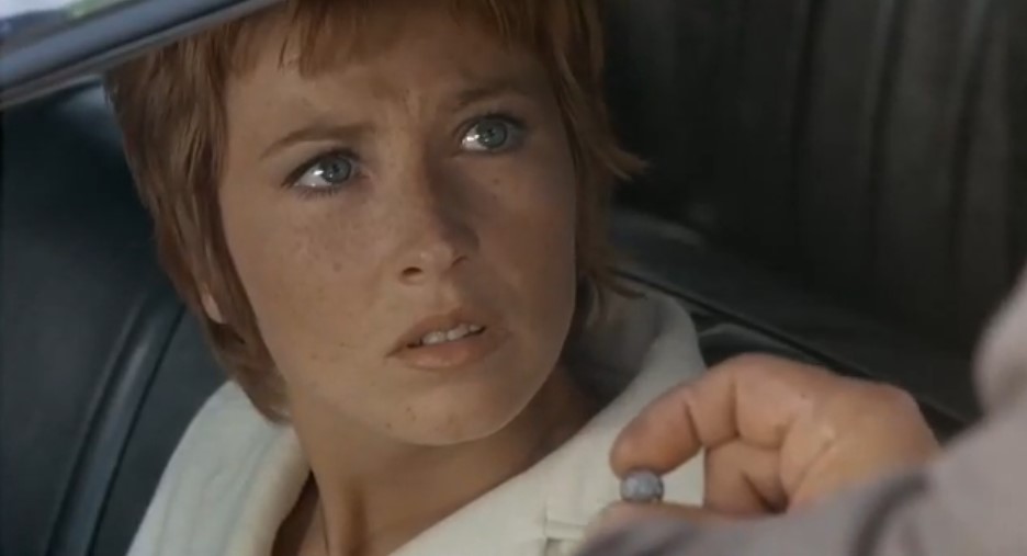 Marlène Jobert en Le Passager de la pluie (1970). René Clément. El Polar francés. estrellamillansanjuan.es