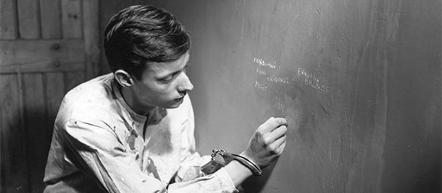 Un Condamné à mort s’est échappé (1956). Robert Bresson. François Leterrier. El Polar francés. estrellamillansanjuan.es