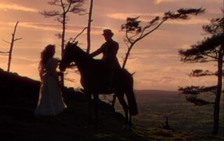 GONE TO EARTH (1950) de Michael Powell y Emeric Pressburger 25 Caballo paisaje. Gone to Earth. estrellamillansanjuan.es