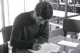 Lorenzo escribiendo. Nueve cartas a Berta. estrellamillansanjuan.es