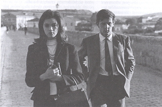 Lorenzo y su novia en Salamnca. Desencanto. Nueve cartas a Berta. estrellamillansanjuan.es