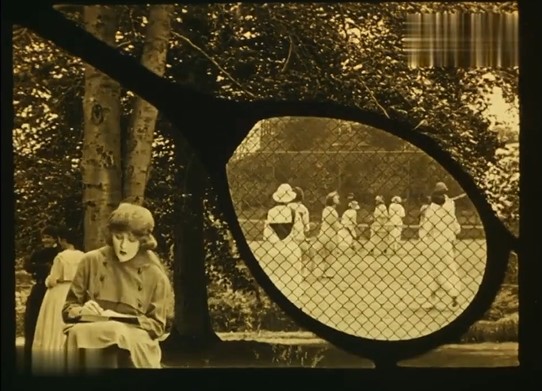 LA PANTALLA DIVIDIDA EN EL CINE MUDO 56 The Twin Pawns. Léonce Perret. Pantalla dividida en el cine. Split screen. estrellamillansanjuan.es