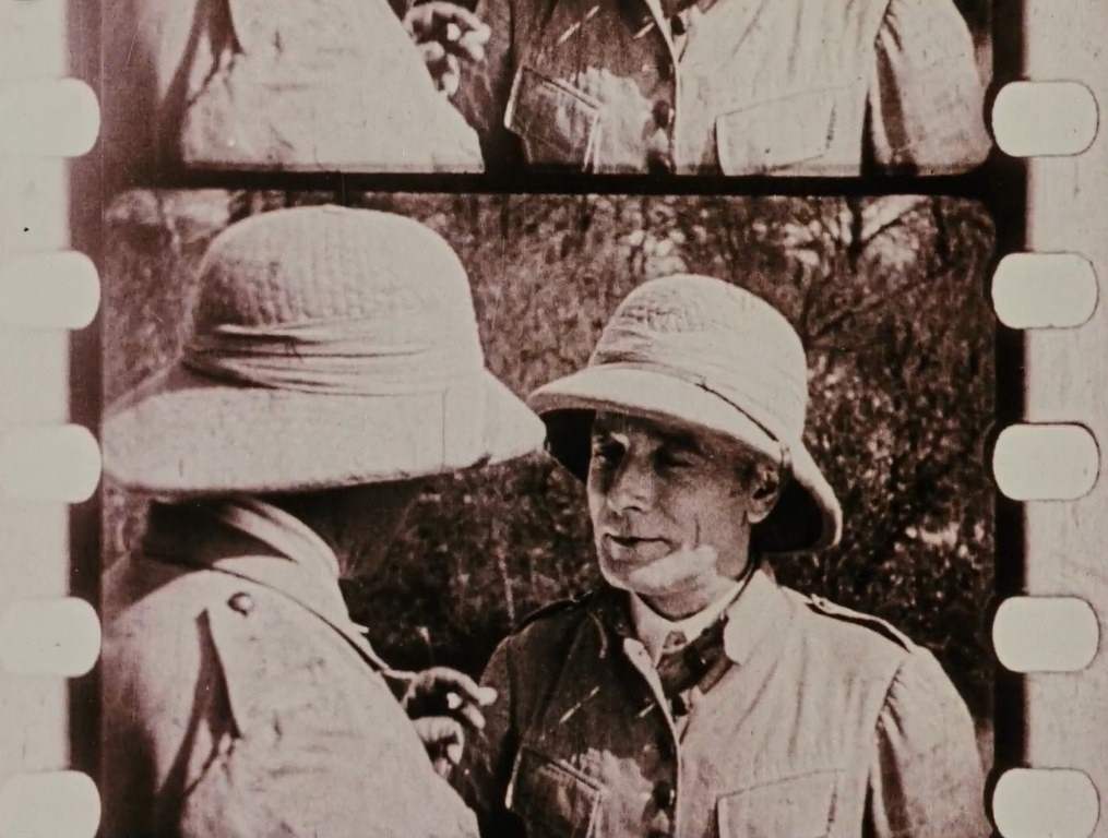 Fotograma de la película de Camerún. Koenigsmark. Léonce Perret. estrella millansanjuan.es