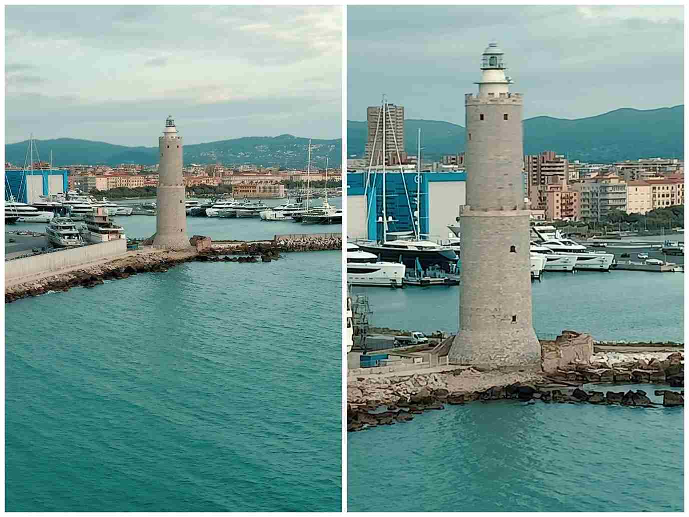Faro de Livorno. Viaje mayo 2026. Faros en el cine. estrellamillansanjuan.es