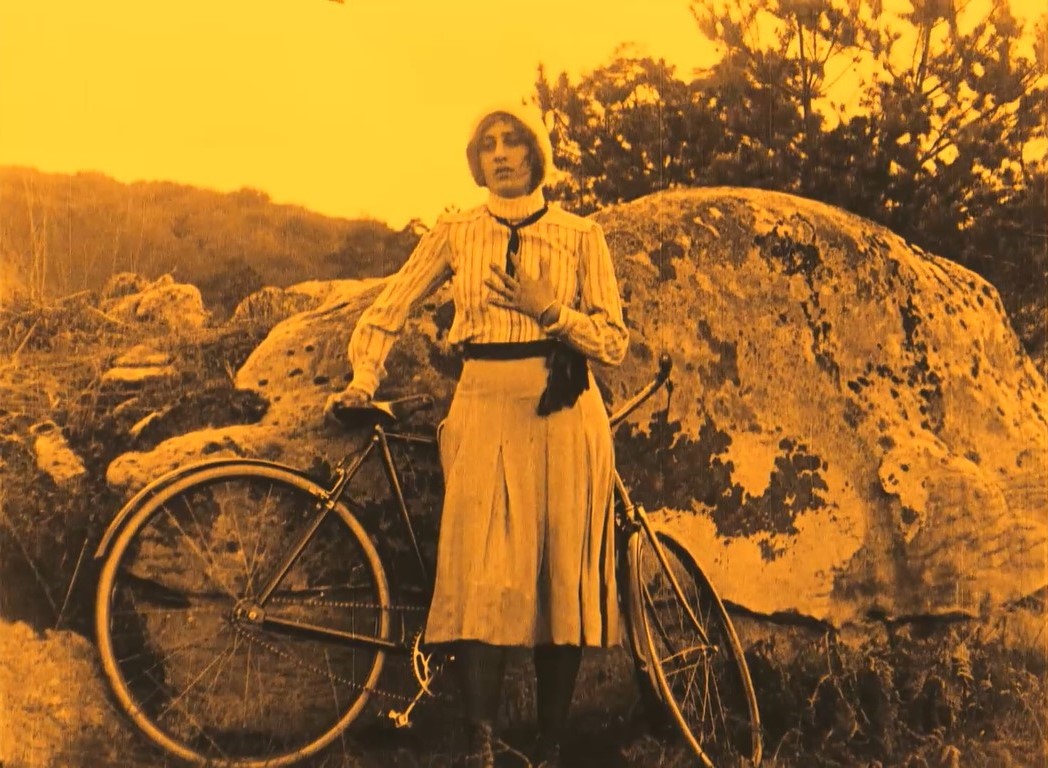 Protéa en bicicleta. Josette Andriot. Jasset.