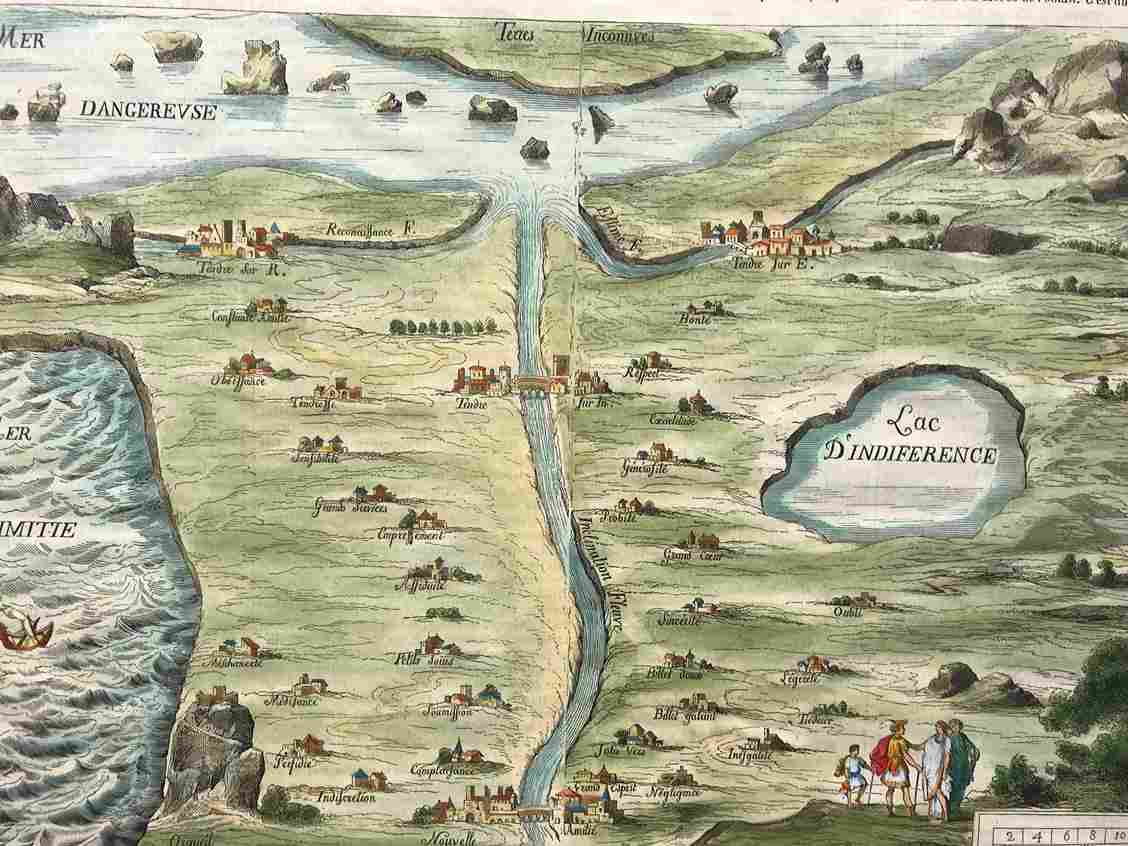 LOS RÍOS Y EL CINE. Análisis profundo del cine fluvial. 2ª parte 5 Carte du tendre. Les amants. (Montaje de fotogramas cortesía de Frank).