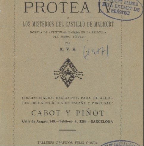 Novela cinematográfica basada en Protéa. Los misterios del castillo de Malmort.