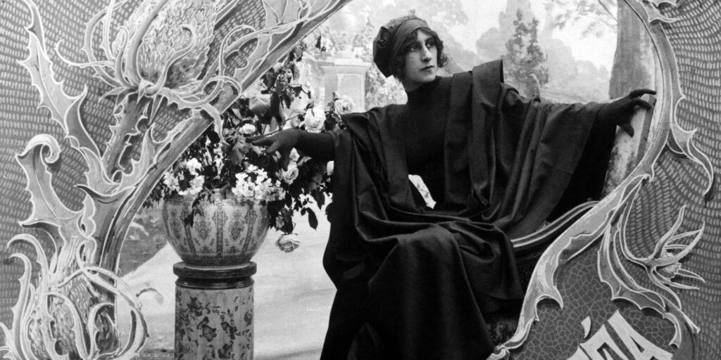 Josette Andriot al comienzo de Protéa.