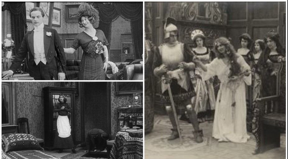 Papeles secundarios de Emilie Sannom. Dødens brud. Emilie Sannom. La temeraria del cine. estrellamillansanjuan.es