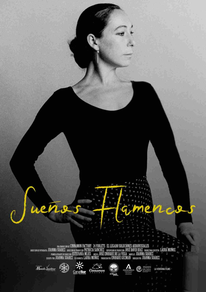 Cartel Sueños flamencos. Cristina Hoyos. Festival de Sevilla. estrellamillansanjuan.es 