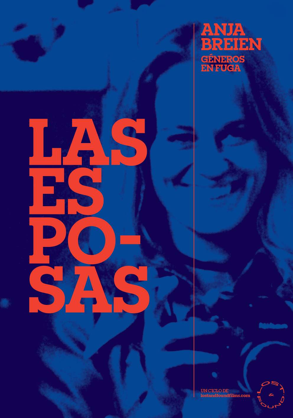 Cartel de Las esposas de la Retrospectiva de Anja Breien de Lost and Found. ANJA BREIEN. estrellamillansanjuan.es