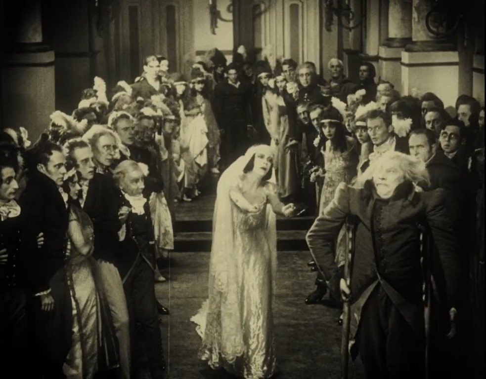 Vanina suplica a su padre el perdón tras su boda. VANINA (1922). Arthur von Gerlach. estrellamillansanjuan.es