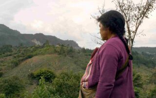 Li Cham (Morí). Juana en sus tierras de Chiapas. Ana Ts'uyeb. estrellamillansanjuan.es