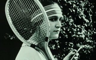 Portada. Deporte femenino cine mudo. Estrella Millan sanjuan. Koenigsmark 1919