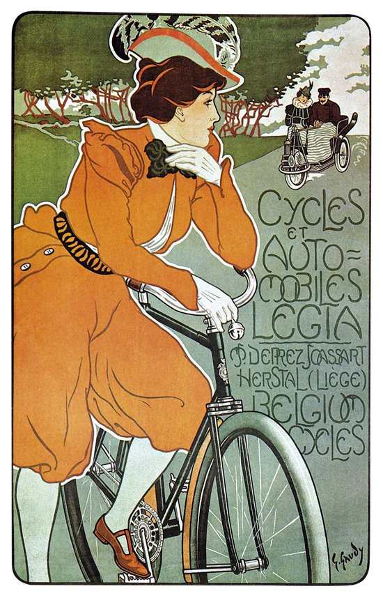 Anuncio bicicleta mujer