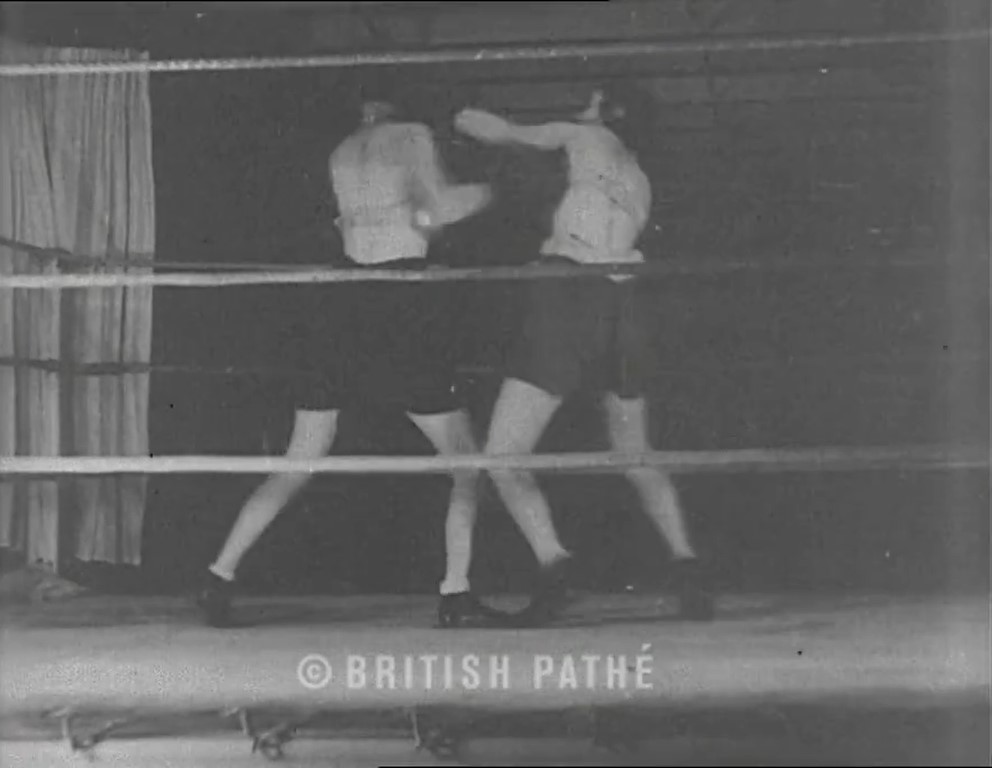 Boxeo. Deporte femenino cine mudo. Estrella Millán Sanjuán. Real Knockabouts! 1932. EEUU. British Pathé