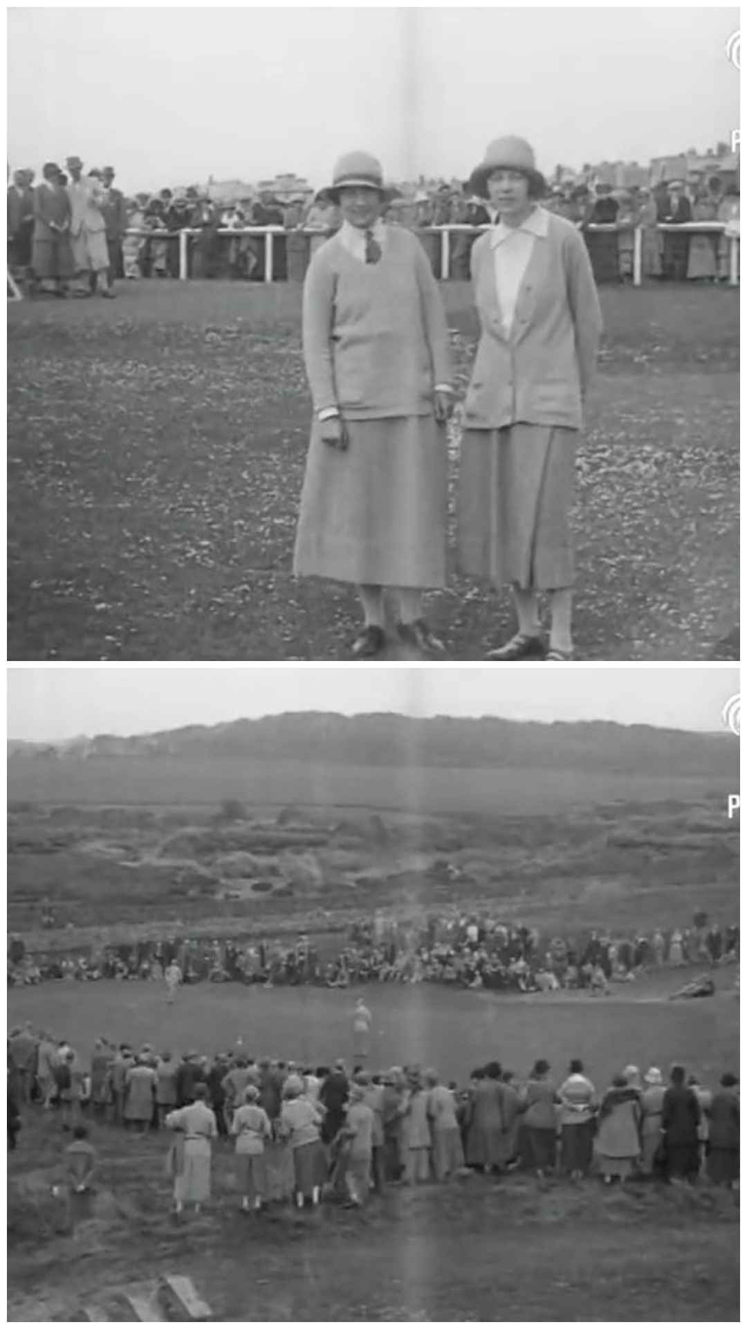 Golf. A Thrill With Every Stroke .Miss Wethered y C. Leitch. (1925)British Pathé
