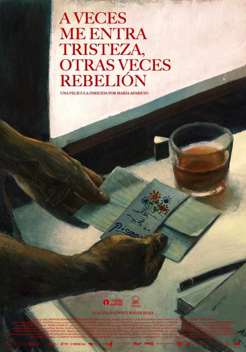 Póster de A veces me entra tristeza, otras rebelión (2026). estrellamillansanjuan.es