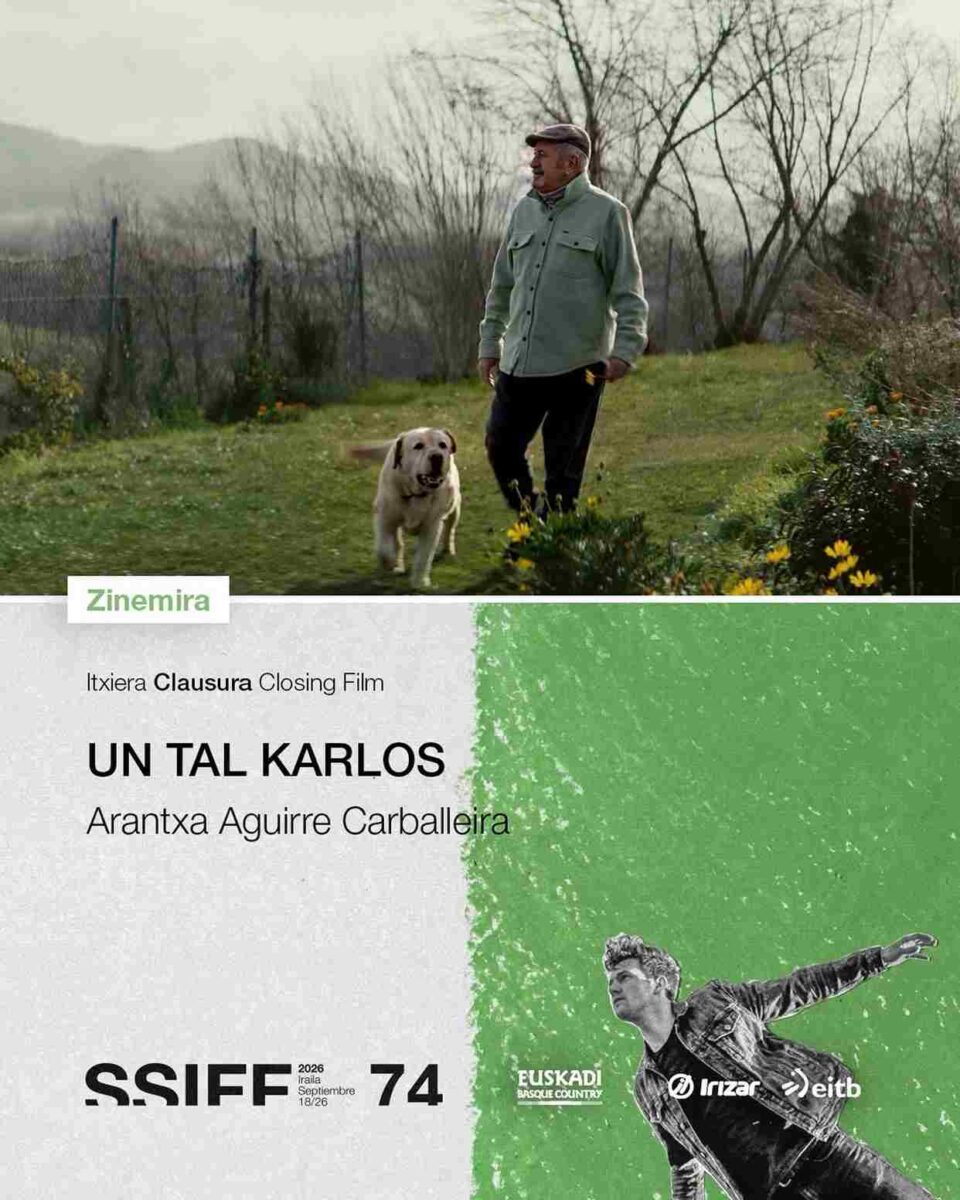 Cartel Zinemira. Un tal Karlos, Arantxa Aguirre. estrellamillansanjuan.es